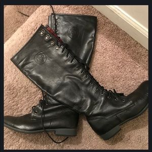 Rocket Dog Shoes - Rocket Dog lace up riding boots Rocket Dog Shoes - Rocket Dog lace up riding boots